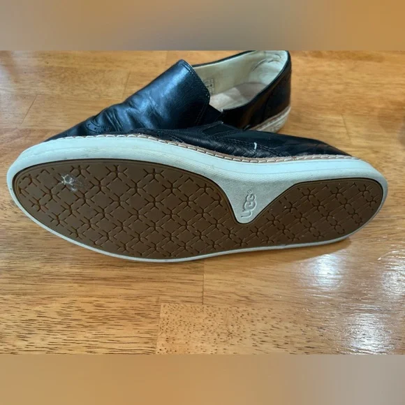 UGG Hadria Slip On Wingtip Loafer Sneaker Blackb - Picture 5 of 8